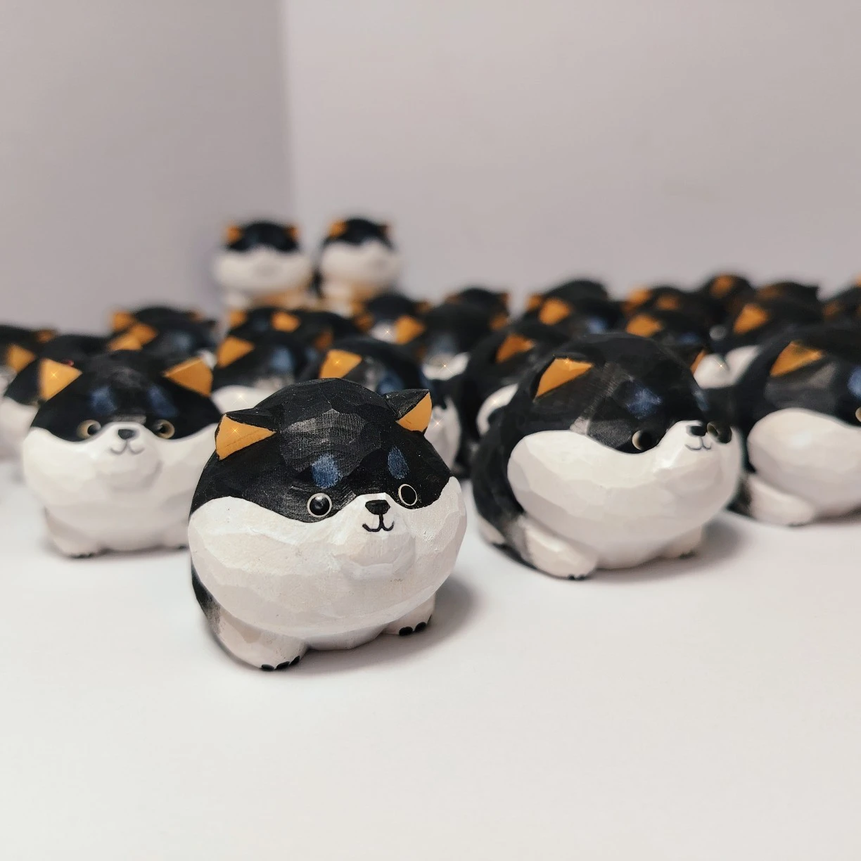 Tượng chó shiba inu 3.8*3.8*5cm