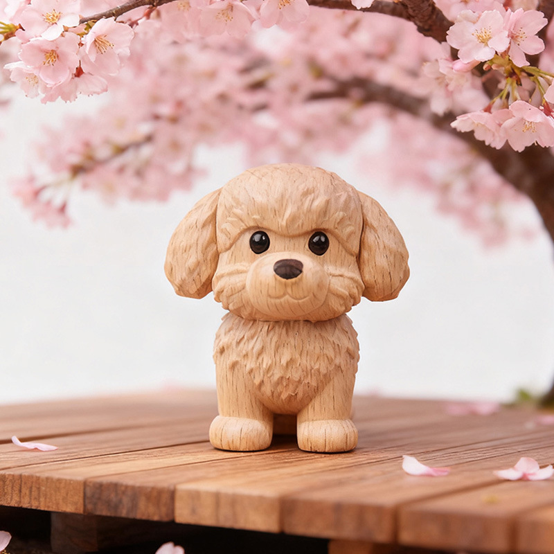 Tượng chó Poodle