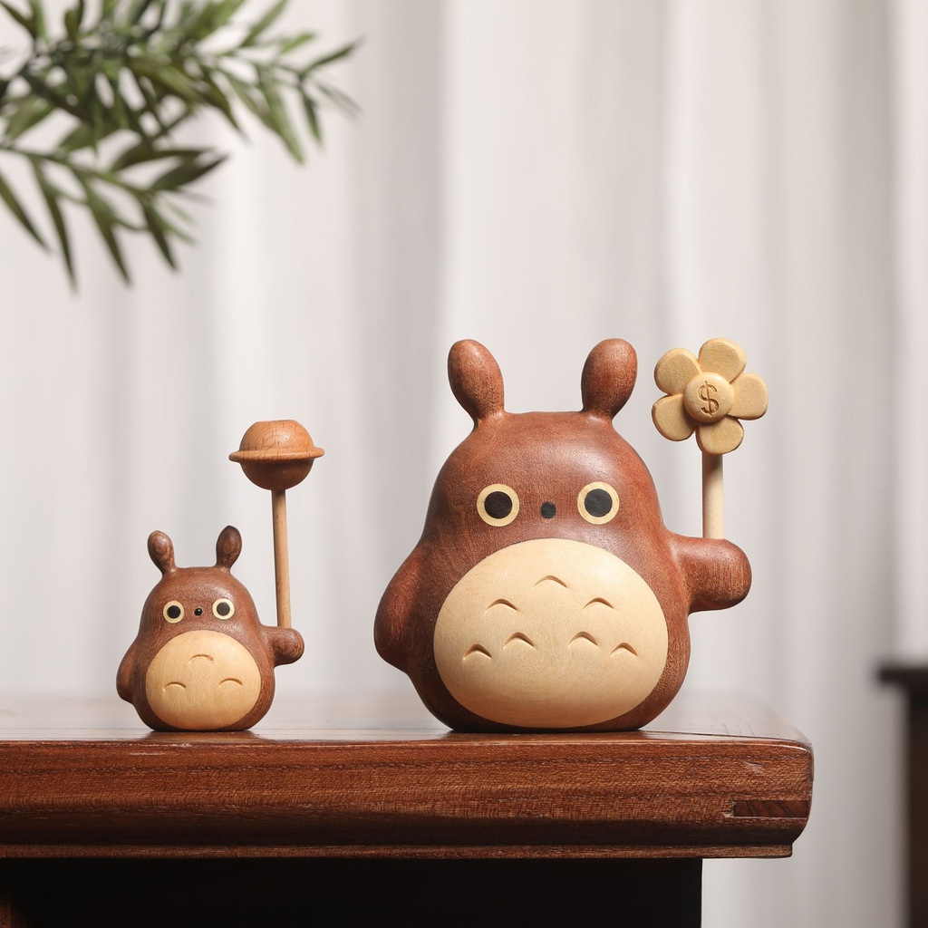 Tượng gỗ Totoro Đại - 10cm