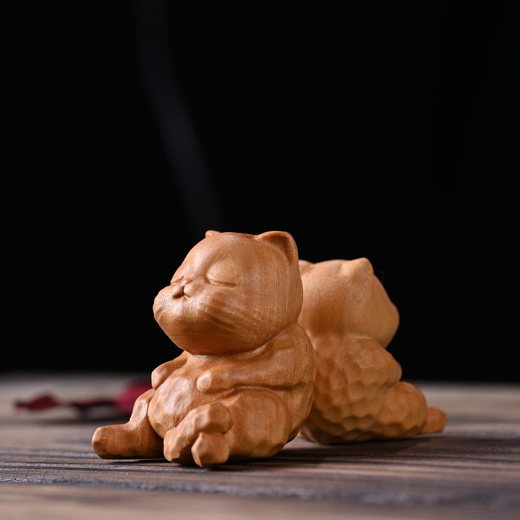 Mèo ngồi  4.6*4*3.6cm)