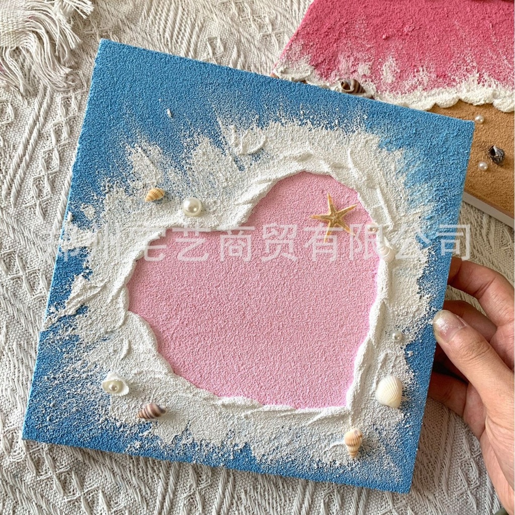 Tranh vỏ sò DIY-khung 20*20