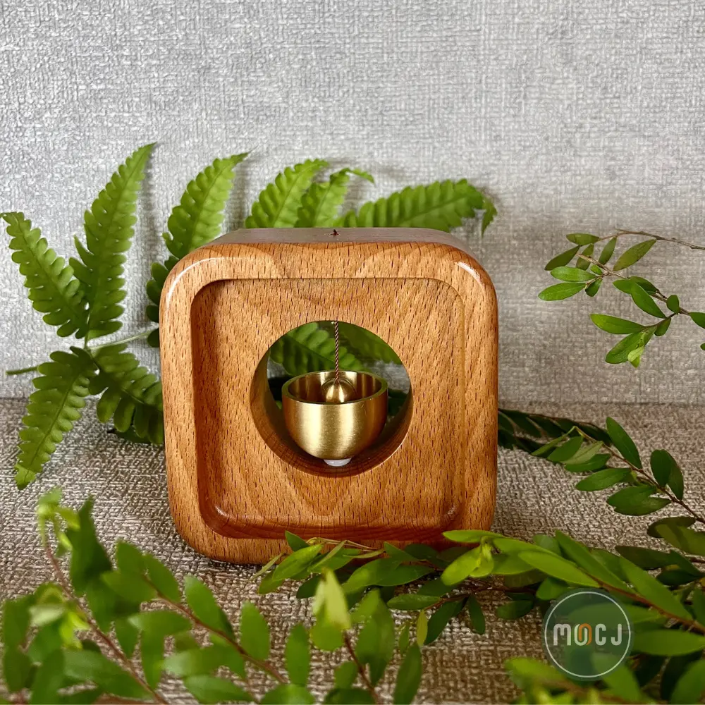 wood bell - Square