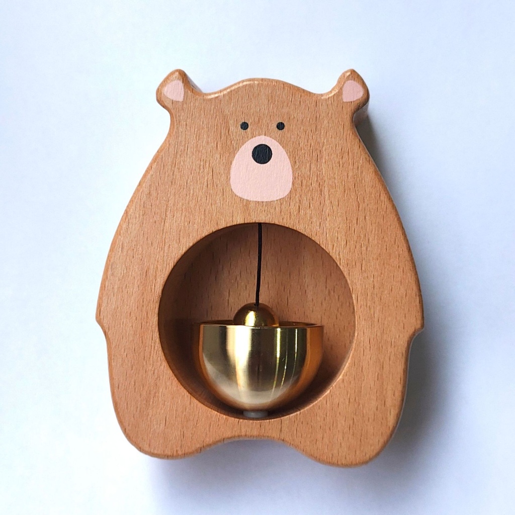 Wood bell - Bear- Beech