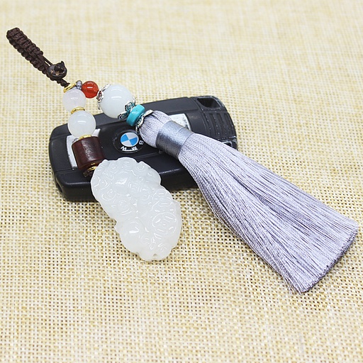 [SP1215] Tượng Tỳ Hưu bằng đá với tua