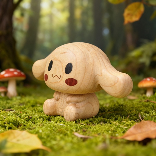 [SP1145] Cinnamoroll gỗ xoay nam châm -SP1145