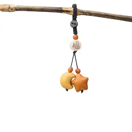 [SP1126] Móc khóa hình ngôi sao và mặt trăng