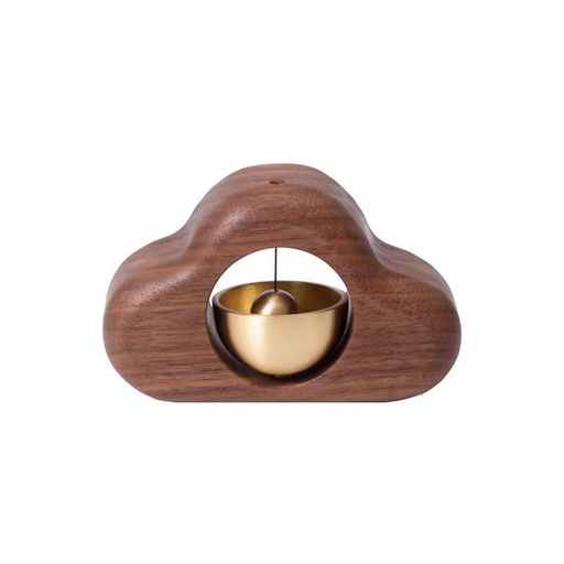 [SP1095] Wood bell - Cloud, Walnut - SP1095
