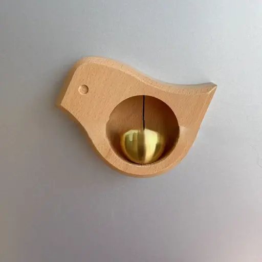 [SP1104] Wood bell- Bird - Beech