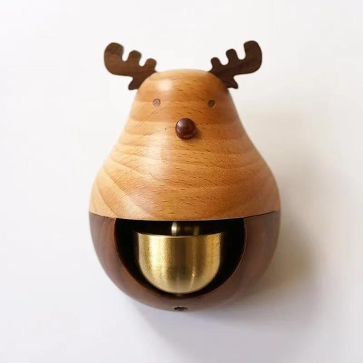 [SP1111] Wood bell - Deer - SP1111