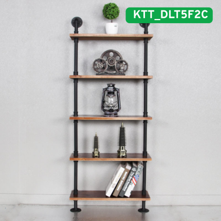 Kệ treo tường liền thân - 5 tầng- LT5F2C