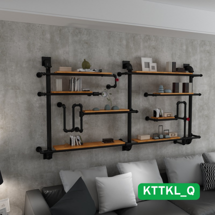 Kệ gỗ treo tường - KTTKL_Q