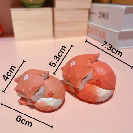 Tượng Cáo ngồi khắc tay