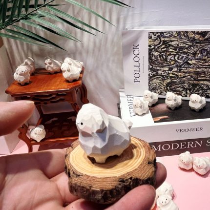 Tượng Cừu khắc tay