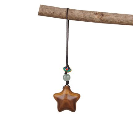 Móc khóa nhỏ bằng gỗ